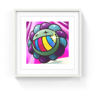 Takashi Murakami - Murakami.Flower #5155 Buri Buri Grill, 2024 - Pinto Gallery