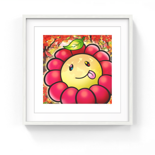 Takashi Murakami - Murakami.Flower #6353 Konoha Hidden Technique, 2024 - Pinto Gallery