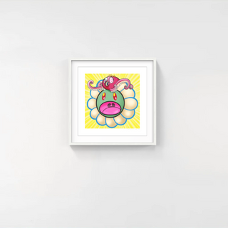 Takashi Murakami - Murakami.Flower #6597 Octopus Cap Pink, 2024 - Pinto Gallery
