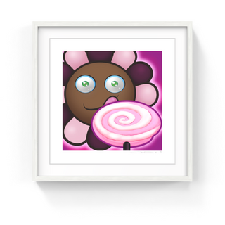 Takashi Murakami - Murakami.Flower #6965 Lollipop Candy, 2024 - Pinto Gallery