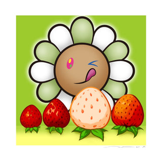 Takashi Murakami - Murakami Flower #8549 Strawberry, 2024 - Pinto Gallery