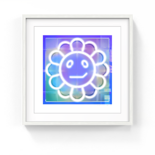 Takashi Murakami - Murakami Flower #1083 Neon, 2024 - Pinto Gallery