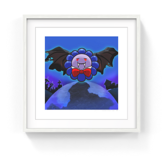 Takashi Murakami - Murakami Flower #4042 Dracula, 2024 - Pinto Gallery