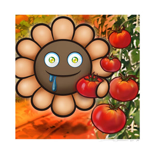 Takashi Murakami - Murakami Flower #4703 Tomato, 2024 - Pinto Gallery