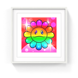 Takashi Murakami - Murakami Flower #9727 Rainbow, 2024 - Pinto Gallery