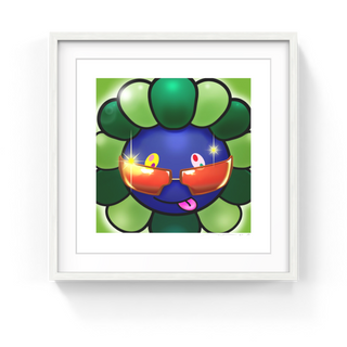 Takashi Murakami - Murakami.Flower #10397 Brown Sunglasses, 2024 - Pinto Gallery