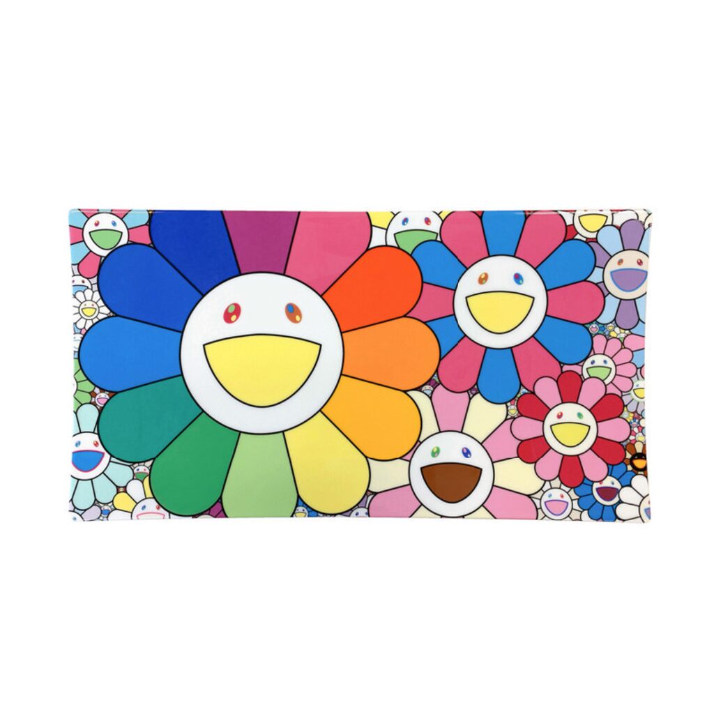 Takashi Murakami - Pop Up Flower Plate, 2020 - Pinto Gallery