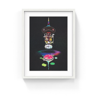 Takashi Murakami - Reversed Double Helix - black head brown body, 2009 - Pinto Gallery