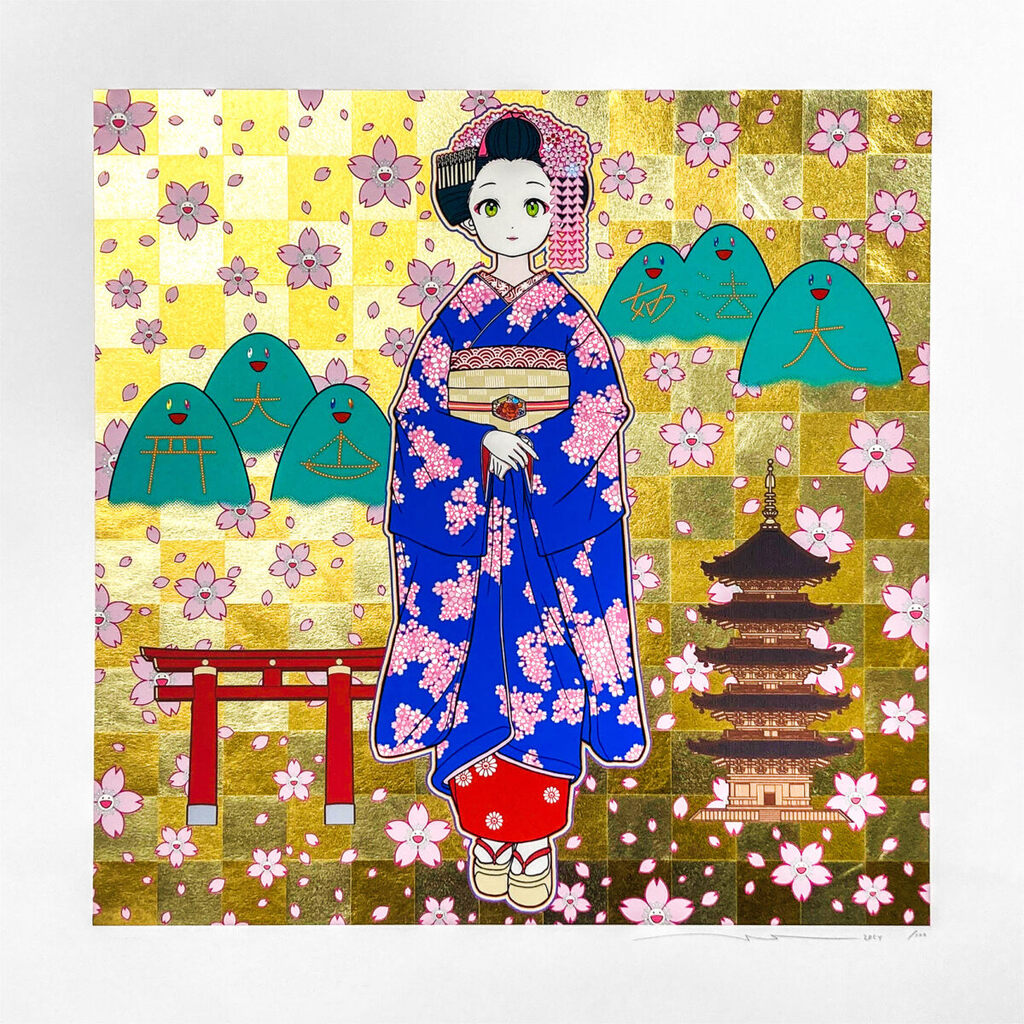 Takashi Murakami - Spring Kyoto Maiko, 2024 - Pinto Gallery