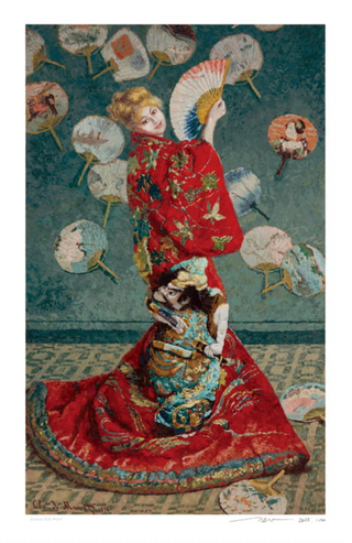 Takashi Murakami - The Japonaise of Claude Monet's "La Japonaise", 2025 - Pinto Gallery