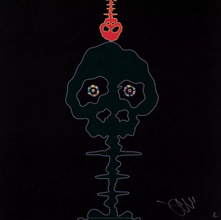 Takashi Murakami - Time Bokan - black, 2011 - Pinto Gallery