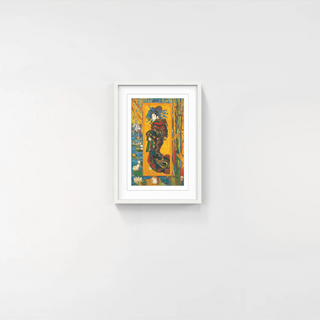 Takashi Murakami - Vincent Van Gogh's "Courtesan (after Keisai Eisen)" The Flower Parent and Child Are Peaking in Too, 2025 - Pinto Gallery