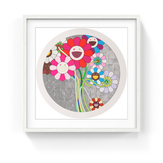 Takashi Murakami - Warhol Silver, 2012 - Pinto Gallery