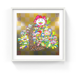 Takashi Murakami - A Bouquet in a Basket, 2024 - Pinto Gallery
