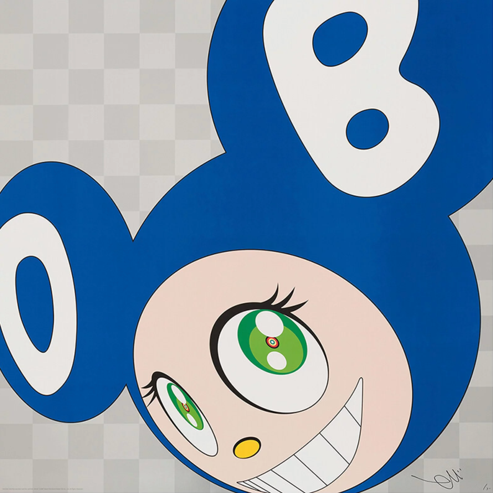 Takashi Murakami - And then and then and then and then and then (Blue), 1999 - Pinto Gallery