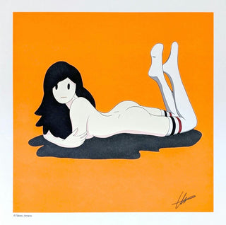 Takeru Amano - Venus (Neon Orange), 2026 - Pinto Gallery