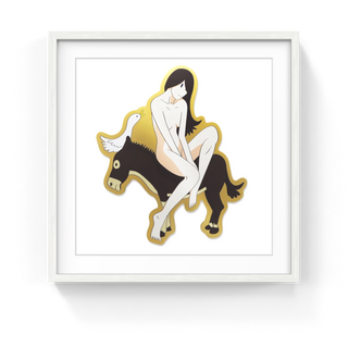 Takeru Amano - Venus on Donkey with Duck, 2022 - Pinto Gallery