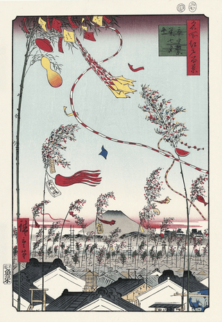 Tanabata Festival in Edo, After 1856-Utagawa Hiroshige (Andō Hiroshige)-Pinto Gallery
