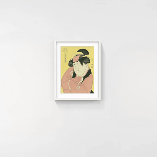 Tennojiya Riko (The Actor Yamashita Kinsaku Ⅱ as the Maid Ebizo Okane of the Ouchiya, Actually Iwate, Wife of Sadato), After 1794-Toshusai Sharaku-Pinto Gallery