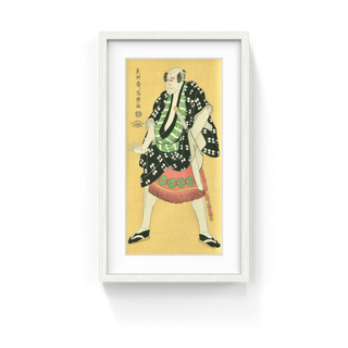 The Actor Arashi Ryuzo Ⅱ as Ukiyo Matabei, the Servant of Fuwa, After 1794-Toshusai Sharaku-Pinto Gallery