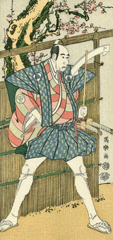 The Actor Bando Mitsugoro Ⅱ as Katsura Kingo Haruhisa, After 1794