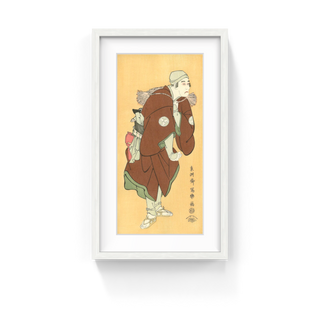 The Actor Bando Mitsugoro Ⅱ as the Farmer, Fukakusa no Jirosaku, After 1794-Toshusai Sharaku-Pinto Gallery