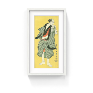 The Actor Ichikawa Ebizo as Ranmyaku no Kichi, After 1794-Toshusai Sharaku-Pinto Gallery