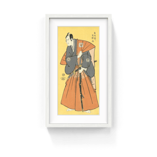 The Actor Ichikawa Komazo Ⅲ as Minase Rokuro Munezumi（Wearing Kamishimo), After 1794-Toshusai Sharaku-Pinto Gallery