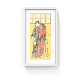 The Actor Ichikawa Yaozo Ⅲ as Hachiman Taro Minamoto no Yoshiie, Actually Sazanami Tatsugoro, After 1794-Toshusai Sharaku-Pinto Gallery