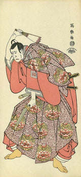 The Actor Ichikawa Yaozo Ⅲ as Saeki Kurando, After 1794