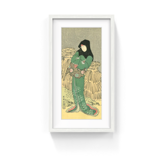 The Actor Iwai Hanshiro Ⅳ as Kikusui, Wige of Kusunoki Masashige, After 1794-Toshusai Sharaku-Pinto Gallery