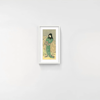 The Actor Iwai Hanshiro Ⅳ as Kikusui, Wige of Kusunoki Masashige, After 1794-Toshusai Sharaku-Pinto Gallery
