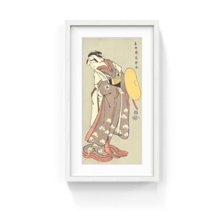 The Actor Iwai Hanshiro Ⅳ as Otoma, Daughter of Ohina from Inamuragasaki in Kamakura, After 1794-Toshusai Sharaku-Pinto Gallery