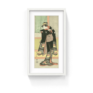The Actor Iwai Hanshiro Ⅳ as Otoma, Daughter of Ohina from Inamuragasaki in Kamakura, After 1794-Toshusai Sharaku-Pinto Gallery