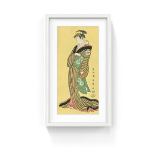 The Actor Iwai Kiyotaro Ⅱ as Osode, Daughter of the Futamiya, After 1794-Toshusai Sharaku-Pinto Gallery