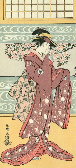 The Actor Iwai Kumesaburo as the Geisha Kumekichi, After 1794-Toshusai Sharaku-Pinto Gallery