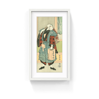 The Actor Matsumoto Koshiro Ⅳ as the Boatman Minagawa Shin'emon of Reisengasaki in Kamakura, Actually Hata Rokurozaemon Tokiyoshi, After 1794-Toshusai Sharaku-Pinto Gallery