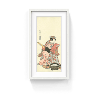 The Actor Nakamura Noshio Ⅱ as Ono no Komachi, After 1794-Toshusai Sharaku-Pinto Gallery