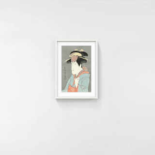 The Actor Nakayama Tomisaburo as Miyagino, the Eldest Daughter of Matsushita Mikinoshin, After 1794-Toshusai Sharaku-Pinto Gallery