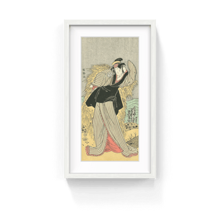 The Actor Nakayama Tomisaburo as Ohide, Wife of Sazanami Tatsugoro, Actually Teriha, Younger Sister of Abe no Sadato, After 1794-Toshusai Sharaku-Pinto Gallery