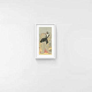The Actor Nakayama Tomisaburo as Ohide, Wife of Sazanami Tatsugoro, Actually Teriha, Younger Sister of Abe no Sadato, After 1794-Toshusai Sharaku-Pinto Gallery