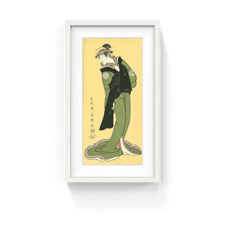 The Actor Osagawa Tsuneyo Ⅱ as Okinu, Wife of Obiya Choemon, After 1794-Toshusai Sharaku-Pinto Gallery