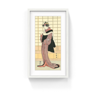 The Actor Osagawa Tsuneyo Ⅱ as the Hairdresser Oroku, After 1794-Toshusai Sharaku-Pinto Gallery