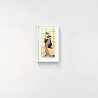 The Actor Osagawa Tsuneyo Ⅱ as the Hairdresser Oroku, After 1794-Toshusai Sharaku-Pinto Gallery