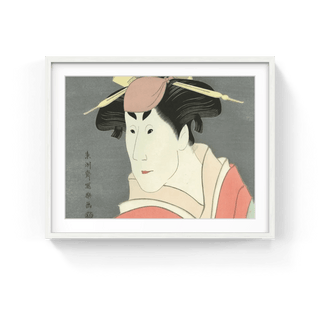 The Actor Osagawa TsuneyoⅡ as in an Unidentified Female Role, After 1794-Toshusai Sharaku-Pinto Gallery