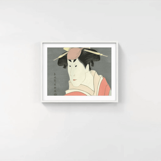 The Actor Osagawa TsuneyoⅡ as in an Unidentified Female Role, After 1794-Toshusai Sharaku-Pinto Gallery