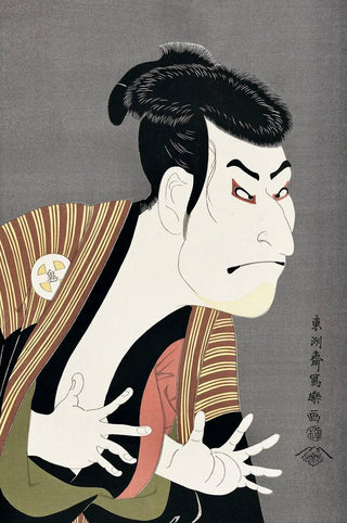 The Actor Otani Oniji III as Edobei, After 1794-Toshusai Sharaku-Pinto Gallery