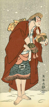 The Actor Sakata Hangoro Ⅲ as the Groom Abumizuri no Iwazo, After 1794
