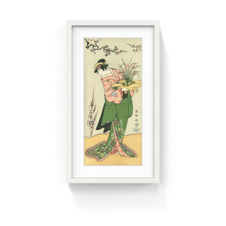 The Actor Sanokawa Ichimatsu Ⅲ as Wakamatsu, a Humble Obara Citizen, Actually Iohata, Wife of Taketora, After 1794-Toshusai Sharaku-Pinto Gallery