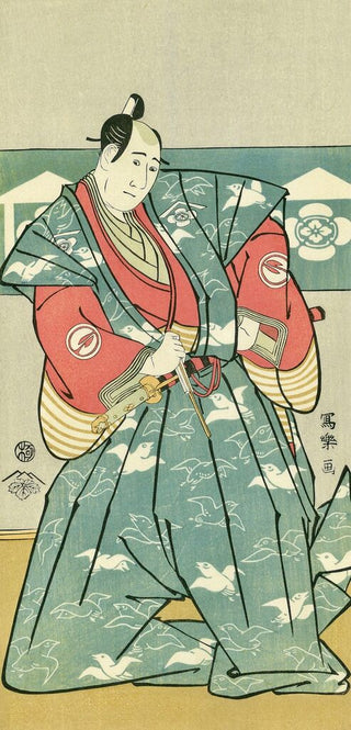 The Actor Sawamura Sojuro Ⅲ as Soga no Juro Sukenari, After 1794-Toshusai Sharaku-Pinto Gallery